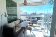 Apartamento de 51 m², com 2 dormitórios, 1 banheiro,  1 vaga, sacada, lazer completo, R$ 710.000,00