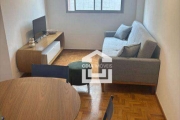 Apartamento à venda com 1 dormitório, 1 banheiro e 1 vaga de garagem. Localizado em Pinheiros.