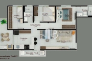 Apartamento com 3 dormitórios à venda, 84 m² por R$ 500.000,00 - Umuarama - Uberlândia/MG