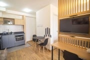 Apartamento com 1 dormitório para alugar, 26 m² por R$ 2.574,00/mês - Centro - Curitiba/PR