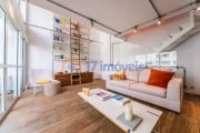 Apartamento/loft duplex de 74m² com 1 dormitório suíte, 2 banheiros, 2 vagas, para venda ou locação - São Paulo - SP