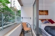 Sensacional apartamento tipo para venda com 1 quarto, 28m²