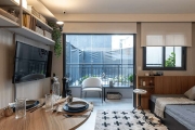 Versátil apartamento tipo para venda com 1 quarto, 26m²