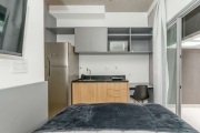 Versátil studio para venda com 1 quarto, 38m²