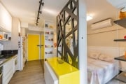 Espetacular studio para venda com 1 quarto, 35m²