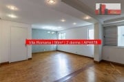 Apartamento R. Fábia, 60 - Vila Romana, 90m², 2 dorm, sem vaga, Ed. Silvia