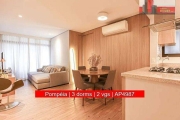 Apartamento R. Dr. Miranda de Azevedo, 1251 - Pompéia, 3 dorms, 2 vgs, 89m²