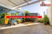 Apartamento com Quintal, R. Marco Aurélio, 145 - Vila Romana, 192m², 3 sts, 3 vgs, dep., Ed. Avance