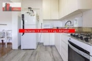 Apartamento Av. Caxingui, 135 - Butantâ, 3 quartos, 74m², Coral e Ana Conda.