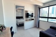 Excelente apartamento de 1 quarto no Jardim Oceania