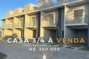 Casa em Condomínio para Venda em Camaçari, Nova Abrantes (Abrantes), 3 dormitórios, 1 suíte, 2 banheiros, 2 vagas