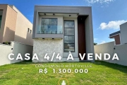 Casa em Condomínio para Venda em Camaçari, Nova Abrantes (Abrantes), 4 dormitórios, 4 suítes, 5 banheiros, 2 vagas