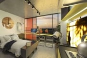 Stúdio de 20,85m² no bairro Cabral.