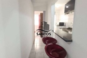 Apartamento Living dividida em 2 dormitórios em Santos-SP