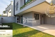 Sobrado com 3 dormitórios à venda, 152 m² por R$ 1.111.000,00 - Santa Felicidade - Curitiba/PR