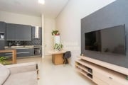 Apartamento Garden com PÉ DIREITO DUPLO DE 6m, 85 m² privativos, 1 suíte, à venda por R$ 589.000 - Vista Alegre - Curitiba/PR