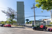 Apartamento no bairro Glória em Porto Alegre. Semi mobiliado, móveis planejados, andar alto com vista livre, ótimo iluminação natural. Possui 2 dormitórios, banheiro social, living para dois ambientes