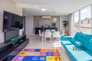 Apartamento com 2 dormitórios , 2 suítes no bairro Rio Branco em Porto Alegre. Living amplo com vista livre. Ensolarado e iluminado. Cozinha americana montada. Lavanderia separada e despensa. Churrasq