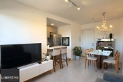 APARTAMENTO MOBILIADO 2 DORMITÓRIOS TRANSFORMADO EM 1 DORMITÓRIO, JUNTO AO MENIN