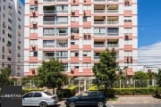 Apartamento de 02 dormitórios, banheiro social e lavabo. Vista panorâmica, cozin