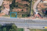 Área comercial e residencial: Ante projeto para construção de 09 lojas comerciais, com 100m² cada, com 14 vagas de estacionamento, mais 26 apartamentos de 02 dormitórios com 50m² e 16 apartamentos de 