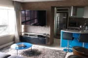 Apartamento TOP e totalmente mobiliado. &lt;BR&gt;03 dormitórios com uma suíte, lavabo, área de serviço, cozinha americana e living com 02 ambientes. &lt;BR&gt;Vista linda para o Rio Guaíba e com 02 v