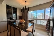 ÉLEGANCE MOBILIADO - R$ 1.430.000 - Apartamento á venda, 3 dormitórios (1 suíte), 122m², 2 vagas, G