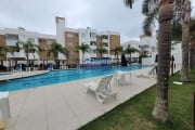 Apartamento dois dorm. sacada com churrasqueira , piscinas , quadras de esporte ,Canasvieiras