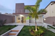 Casa à Venda no Condomínio Intervilas, Buraquinho, Lauro de Freitas, 4 Suítes, Piscina Privativa, Área Gourmet, R$ 1.600.000,00