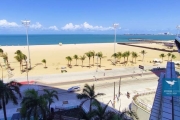 OFERTA IMPERDÍVEL! Apartamento Mobiliado na Beira Mar de Fortaleza com Linda Vista Mar, 70m2, Suíte Master com Closet e Banheira, Varanda, Andar Alto, 02 Vagas. Lazer e Conveniências para Toda a Famíl