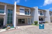 Casa com Deck Privativo em Condomínio Próximo aos Shoppings no Eusébio 03 Suítes, 140m2 e Lote 142m2, Quintal com Varandão, 02 Vagas, Ótima Área de Lazer