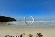 Frente mar com vista única, piscina, espaço gourmet e amplo terraço