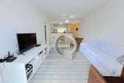 Apartamento na Pitangueiras com vista para o mar