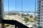 Apartamento na Enseada a 50 metros da praia com vista mar