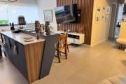 apartamento lindo decorado no guaruja enseada com  2 quartos sendo 1 suite sala com churrasqueira na varanda