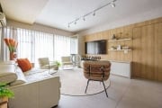 Apartamento deslumbrante, moderno e sofisticado, pé na areia, vista total para o mar e lazer clube