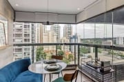 Apartamento com 1 dormitório à venda, 50 m² por R$ 1.100.000 - Jardim das Acácias - São Paulo/SP