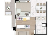 Apartamento com 3 dormitórios à venda, 77 m² por R$ 914.000,00 - Cristo Rei - Curitiba/PR