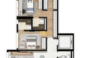 Apartamento com 2 dormitórios à venda, 128 m² por R$ 2.264.000,00 - Bigorrilho - Curitiba/PR