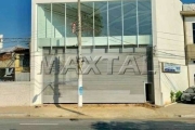 Galpão comercial de 450 m², com escritório, 2 banheiros, porta automática. Próximo a Marginal Tietê.