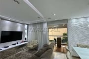 Apartamento 107m², 3 dormitórios, 3 suítes, 5 banheiros, 3 vagas de garagem