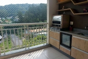 Apartamento com três dormitórios, dentro do Parque Itaguaçu, sala ,cozinha ,uma suíte e duas vagas.