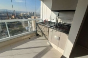 Apartamento à venda Lapa com 64m², 1 dormitório, 1 suíte, sala varanda gourmet, 2 vagas Alto Padrão