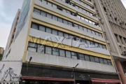 Sala comercial de 108m² para alugar na Avenida Prestes Maia, Centro de São Paulo.