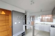 Apartamento 46m² à venda no Carandiru, mobiliado, 2 quartos, 1 vaga, 1 banheiro.