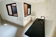 Apartamento novo com 44m² - 2 dormitórios, sala e cozinha a 400 metros do metrô.