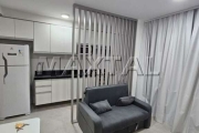 Apartamento com 40m², 1 dormitório, 1 banheiro, portaria 24 horas, na Vila Paulicéia.