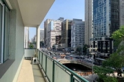 Sala comercial 120m² para alugar na Avenida Paulista. Com 5 salas e 3 banheiros.