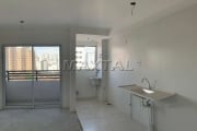 Apartamento 40,40m²  à venda na Vila Pauliceia. Com 2 dormitórios, sala com varanda