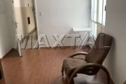 Apartamento com 75m² em Santana com 3 dormitórios, sala, banheiro, cozinha, área de serviço.